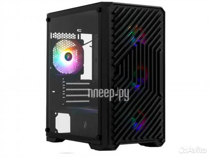 1stPlayer Trilobite T5 mATX без бп Black T5-BK-4F1