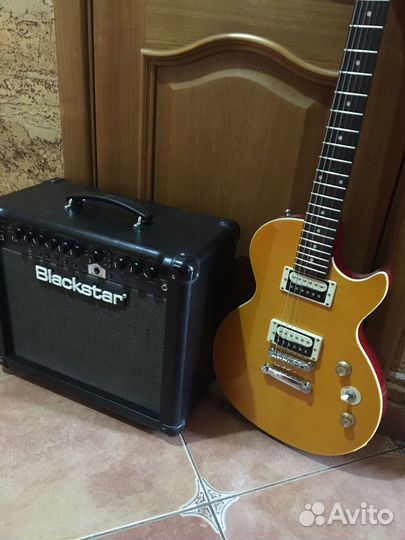 Epiphone Les Paul комбо BlackStar + Полный Пакет