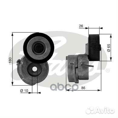 Натяжной ролик привода вспомогательных агрегатов