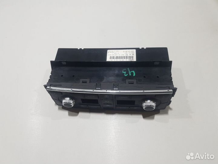 Панель управления климат-контролем ауди а8 audi a8