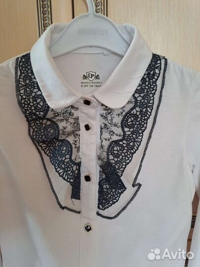 Блузка школьная 134,нарядная блузка 134