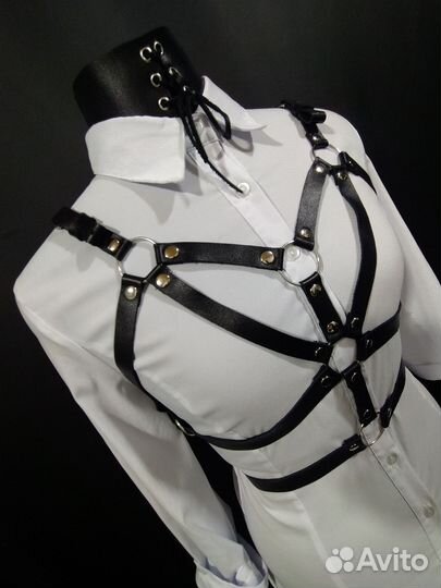 Портупея натуральная кожа