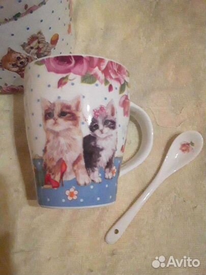 Кружка с ложкой