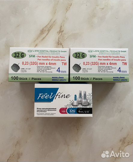 Иголки для шприц ручек