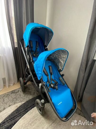Коляска uppababy Vista для двойни или погодок