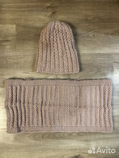 Шапка и снуд женские