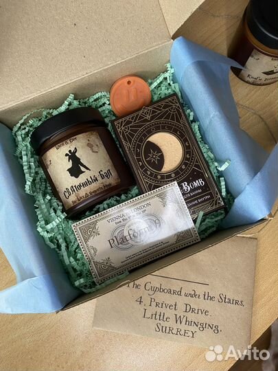 Набор на Новый Год Гарри Поттер свечи