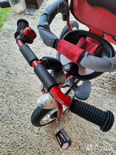 Трехколесный велосипед коляска