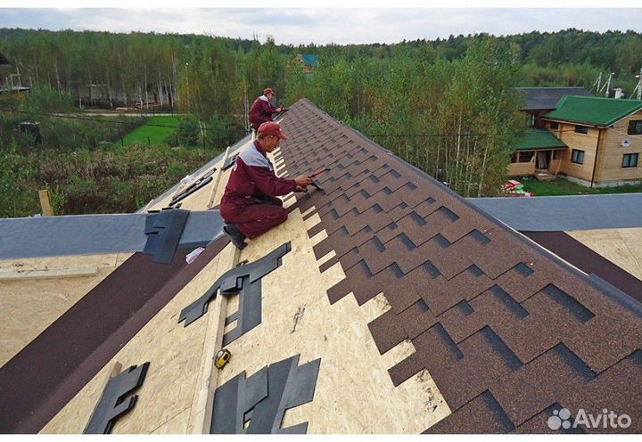 Ремонт замена кровли монтаж металлочерепицы