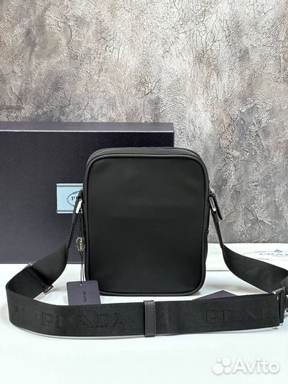 Сумка мужская через плечо Prada Pocono Messenger