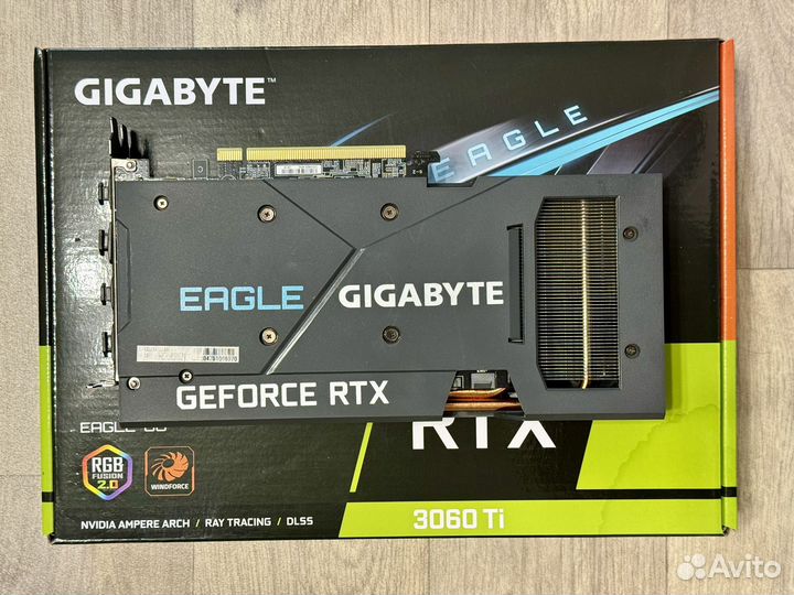 Видеокарта gigabyte GeForce RTX 3060 Ti Eagle