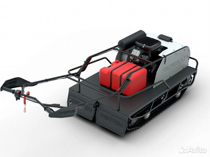 Мотобуксировщик baltmotors snowdog twin track V627