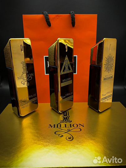 Набор духов one million 3*30мл Дубай