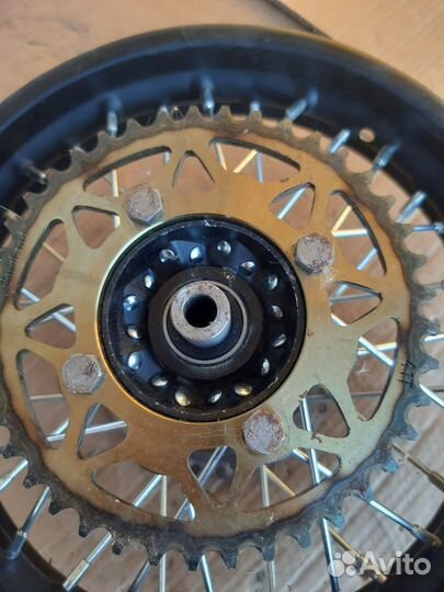 Диск задний на питбайк R12