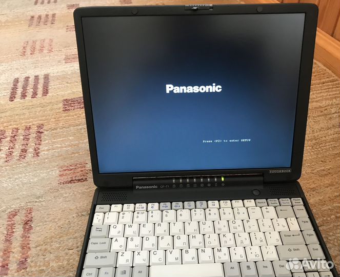 Защищенный taughbook Panasonic cf-71