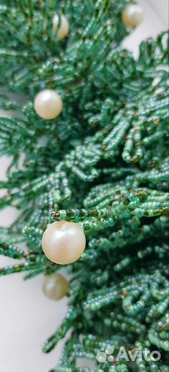 Елка из бисера 40см (ручная работа)