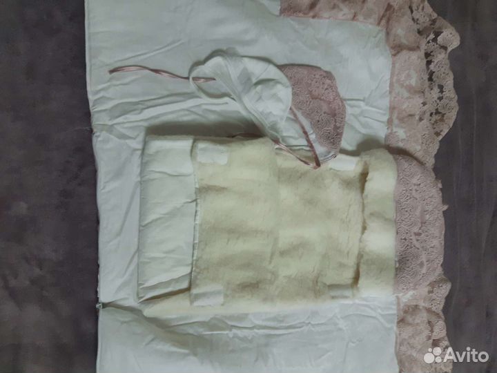 Конверт на выписку для девочки зима