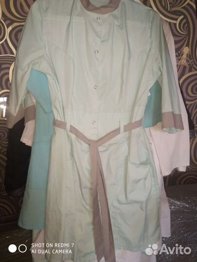 Халаты медицинские новые и б/у разм от 42-52