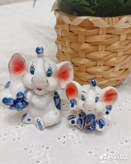 Статуэтка слон 2 штуки
