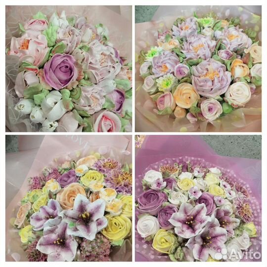 Букеты из зефира. Подарок