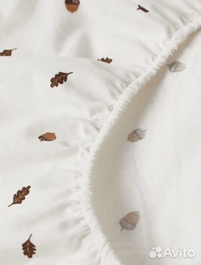 Натяжная простынь h&m детская