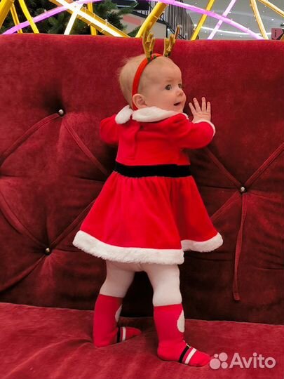 Новогоднее платье 68 74