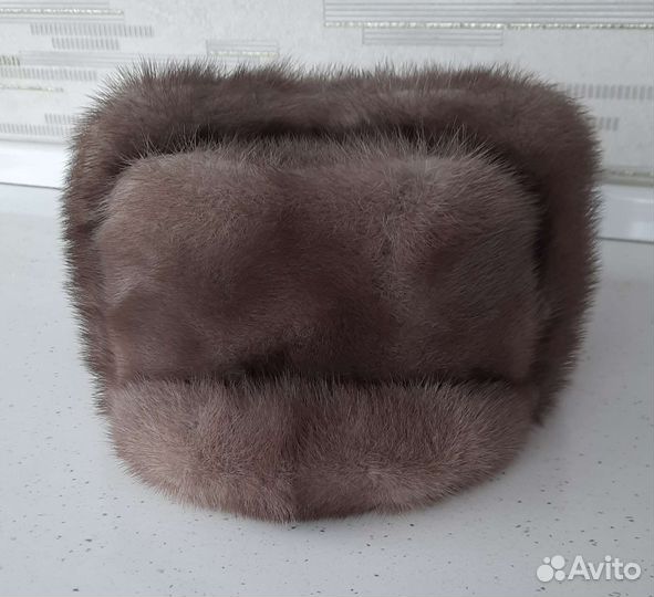 Норковая шапка мужская