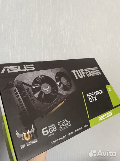 Видеокарта gtx 1660 super asus
