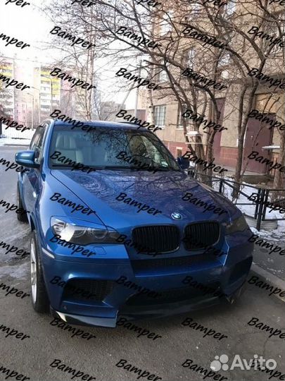 Юбка vorsteiner для М бампера BMW Х5 E70