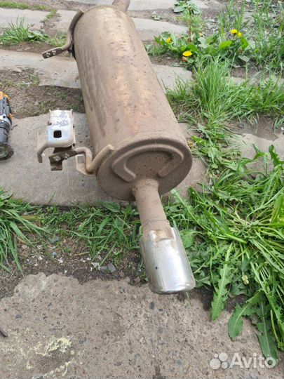 Глушитель в сборе Renault Fluence седан M4R 2011