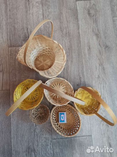 Корзина плетеная