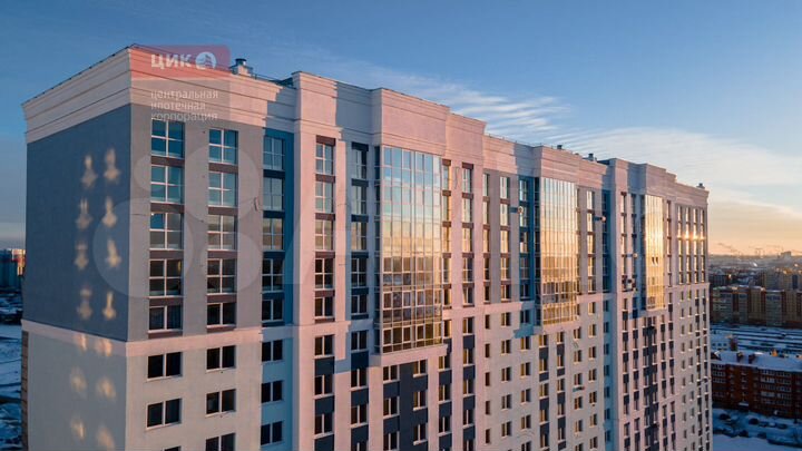 2-к. квартира, 69,3 м², 2/25 эт.