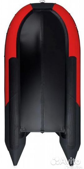 Лодка пвх Gladiator C400AL красно/черный