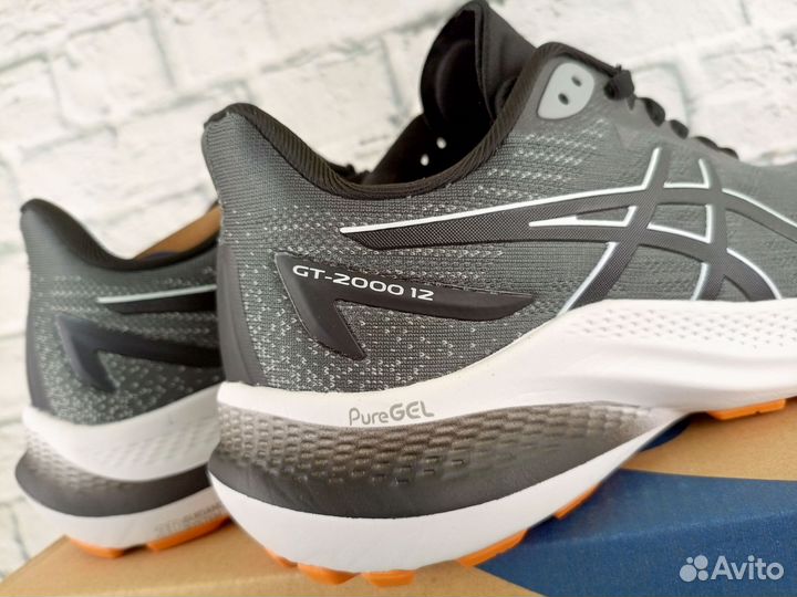Кроссовки беговые Asics gt 2000 12 серые 41-45