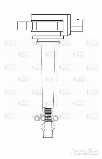 Катушка зажигания для а/м Renault Fluence