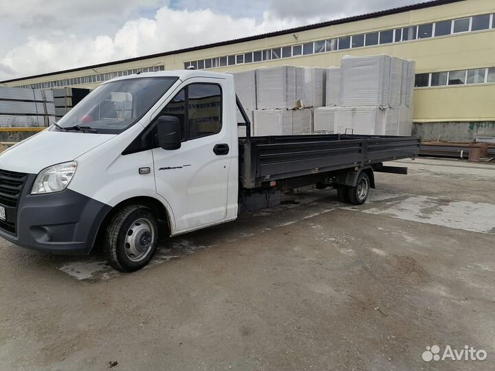 Грузоперевозки Газель 6м открытый борт