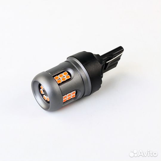 Автолампа GNX Boost W21W LED красная canbus (1шт)