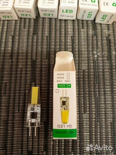 Лампочки светодиодные G 4 LED 220v 6w