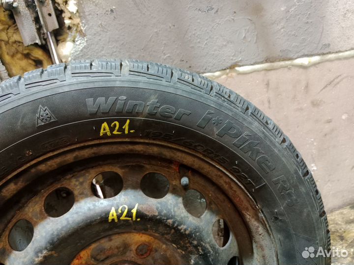 Запаска 195/60/R15/4/114.3 Chery Fora A21