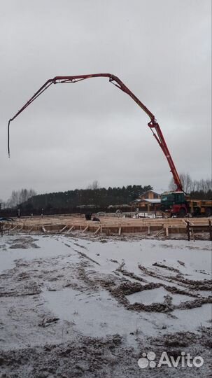 Услуги/ аренда автобетононасоса