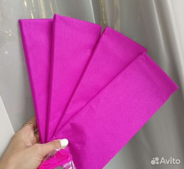 Крепированная бумага