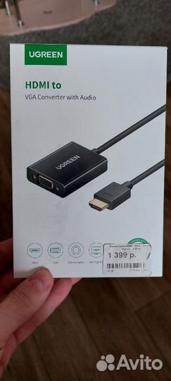 Переходник с vga на hdmi