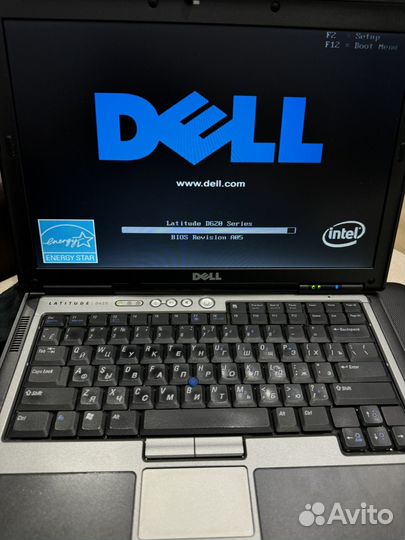 Ноутбук dell Latitude D620