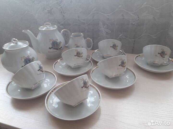 Сервиз чайный новый очень редкий