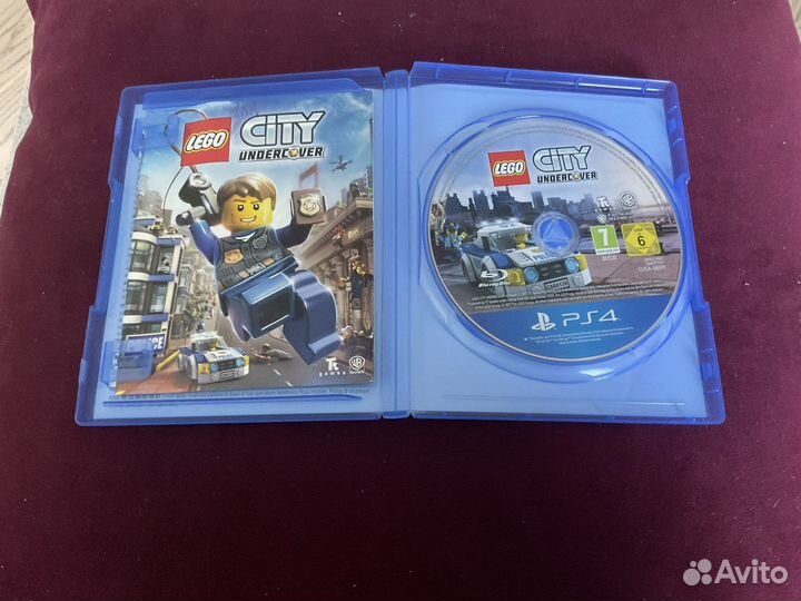 Игра для приставок ps4 ps5 lego city undercover