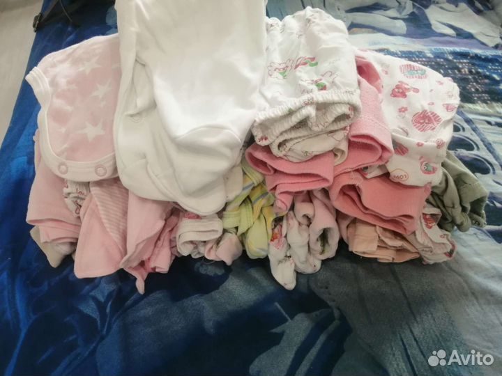 Детские вещи пакетом от 0 до 3