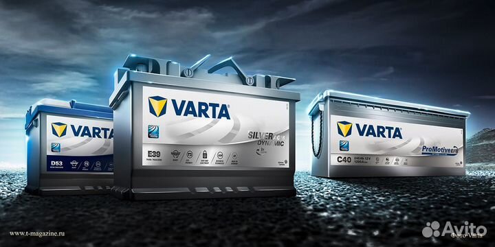 Аккумулятор Varta Silver Dynamic D21 61 ач