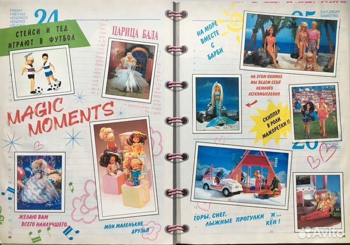 Barbie наклейки для журнала