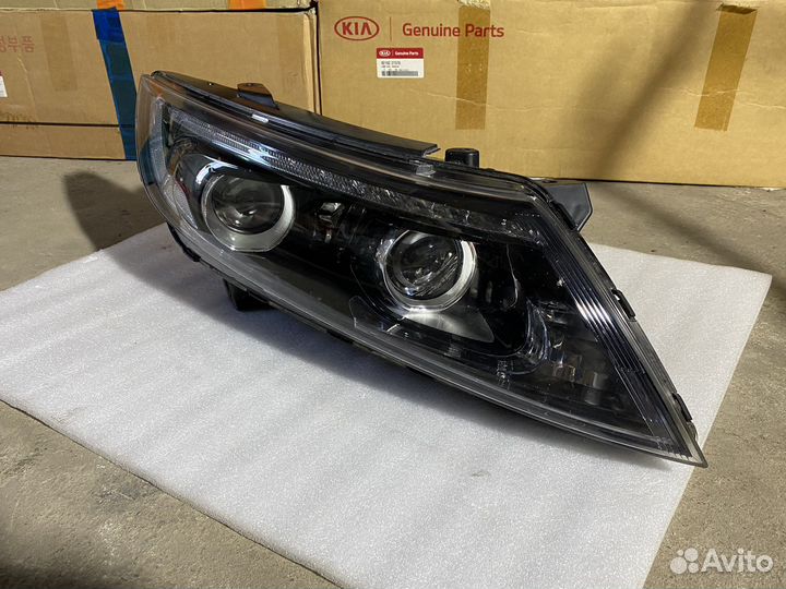 Фара Kia Optima 3 рестайлинг LED галоген