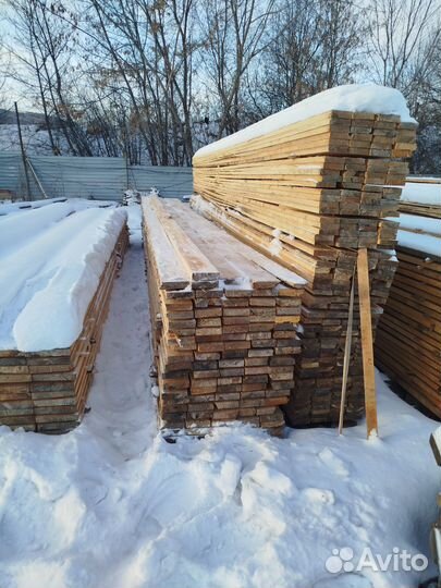 Доска для опалубки 35х130/150/200х6000